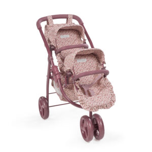 Silla de paseo gemelar Cherry Flores